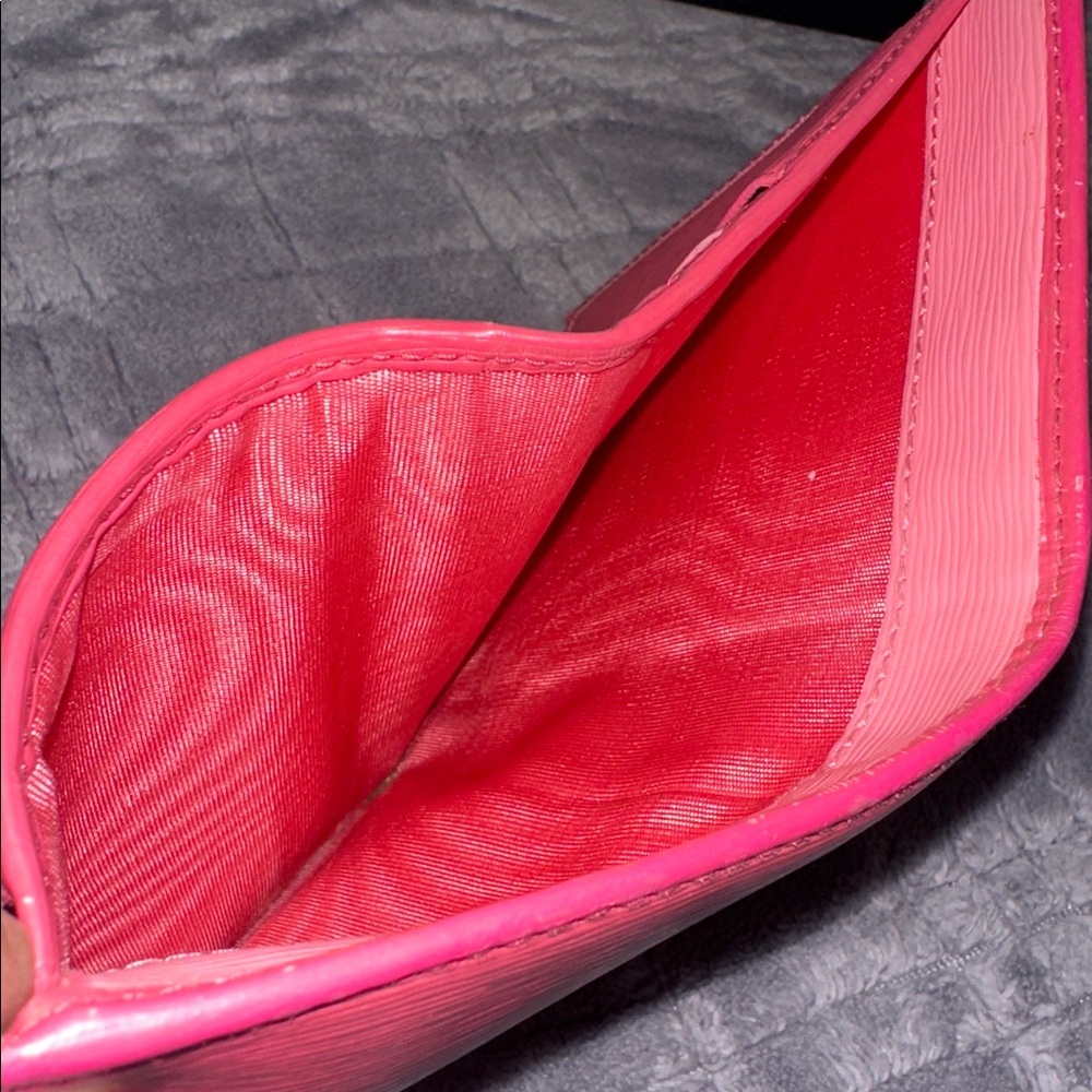 Prada Coral Pink Compact Trifold Wallet - Picture 11 of 14